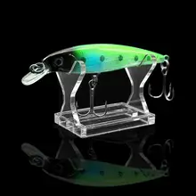 

Hard Bait Display Stand Soft Lure Display Stand Bait Rack Commodity Small Transparent Bait Stand Fishing Display Shelf Disp E5q4