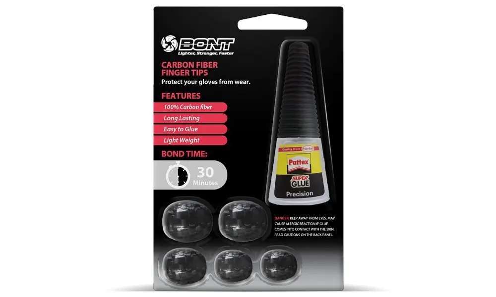 

BONT Carbon Finger Tips Short Track tips Ice skate carbon tips