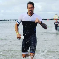 Tri-Fit Triathlon Suit Professional Team Clothing Cyclilng Skinsuit Running Speedsuit Swimming Jumpsuit Racing Apparel Bike Kits 1