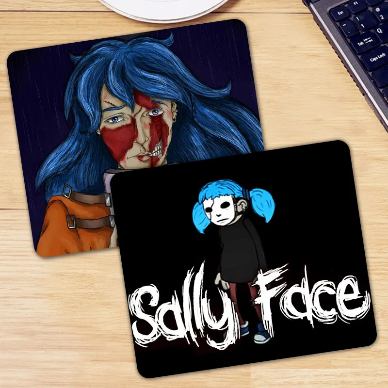 

Sally Face Desk Keyboard Mousepad Rubber Gaming Mouse Pad Game Computer Mice Mat