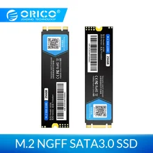ORICO M.2 SATA SSD 128 ГБ 256 512 1 ТБ M2 NGFF SSD M.2 2280 мм Внутренний твердотельный накопитель Жесткий диск для настольного компьютера ноутбука