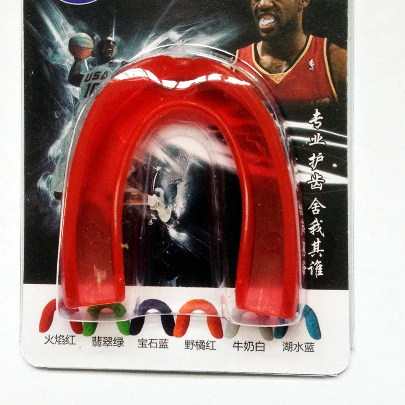 Спорт Капа guard EVA зубы протектор дети Youth мундгард зубная скобка защита для баскетбола регби бокса посылка