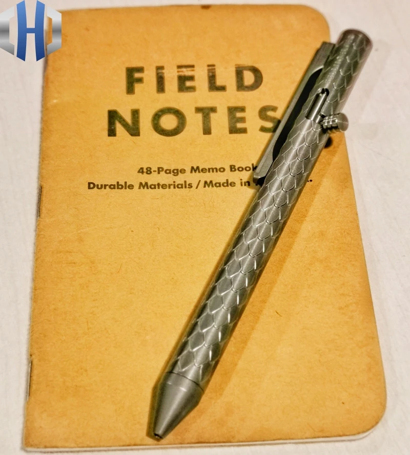 

Tactical Pen Full Dragon Scale Long Pen Gyro Head EDC Accessories Back Clip