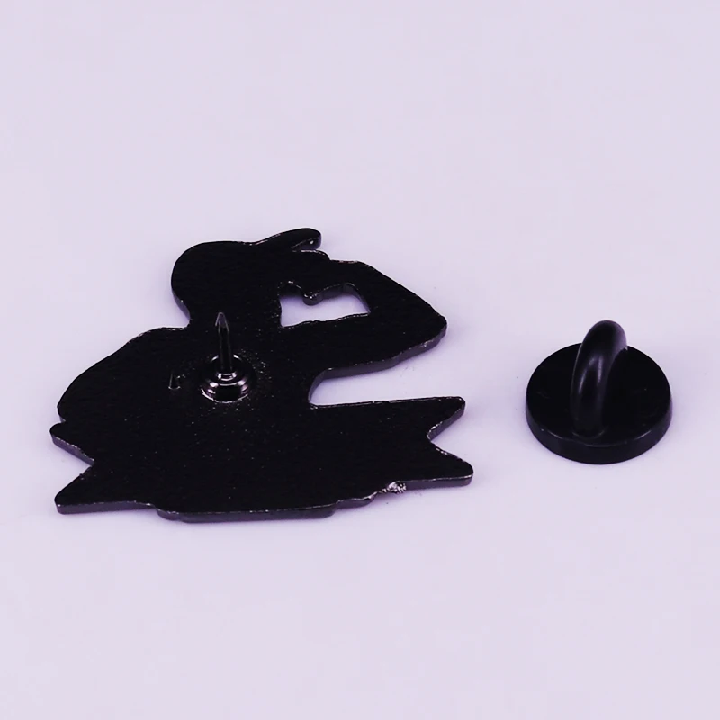 Fight milk 100% real crowtein lapel pin this simplistic but eye-catching design is definitely the one for you!.JPG