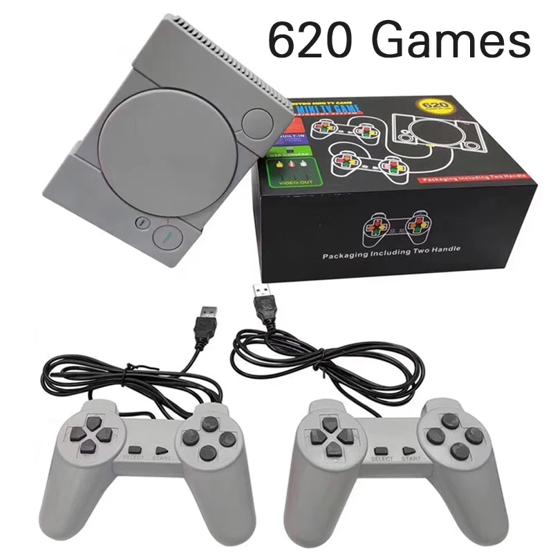 

Classic Childhood Retro Mini TV Game Console 8 Bit Video Game Console Built-In 620 Games Handheld Gaming Player Best Gift