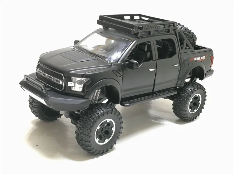 1:32 Высокая симуляция Raptor F150 моделирование сплава Модель автомобиля игрушка внедорожник для детей Подарки