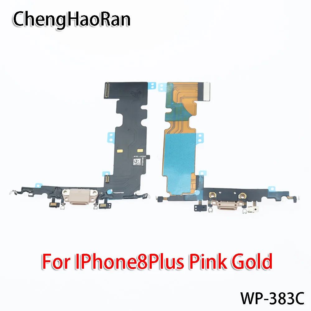 1 шт./лот для IPhone8/8 Plus/X/8X светильник серый/черный/розовый золотой хвост вилка маленькая дощечка зарядный usb-кабель для передачи данных интерфейса микрофонный модуль