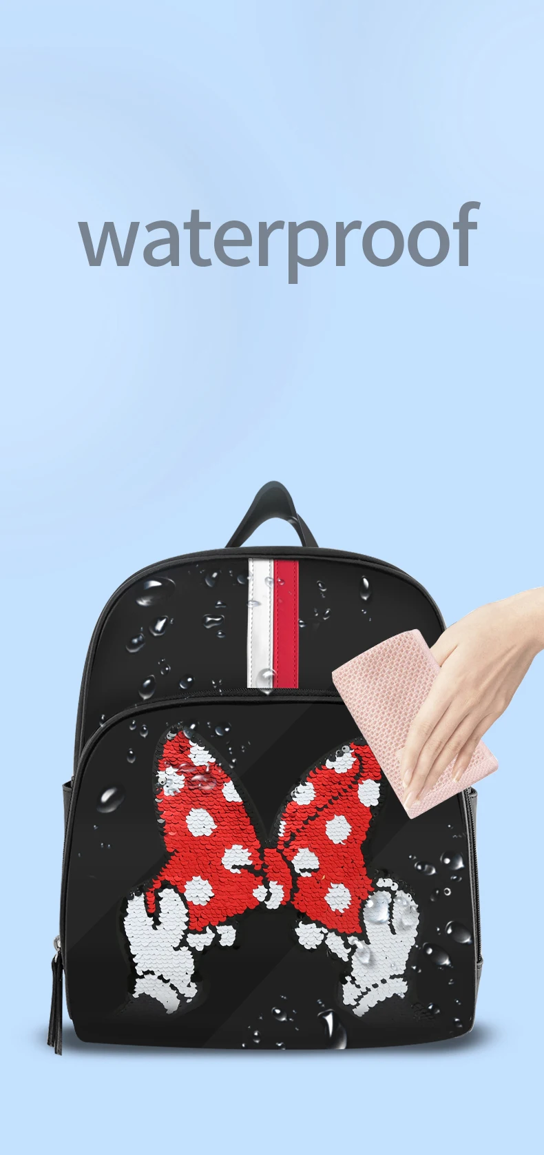 Disney мода Мумия сумка на плечо многофункциональный большой емкости рюкзак цвет изменить дорожная сумка