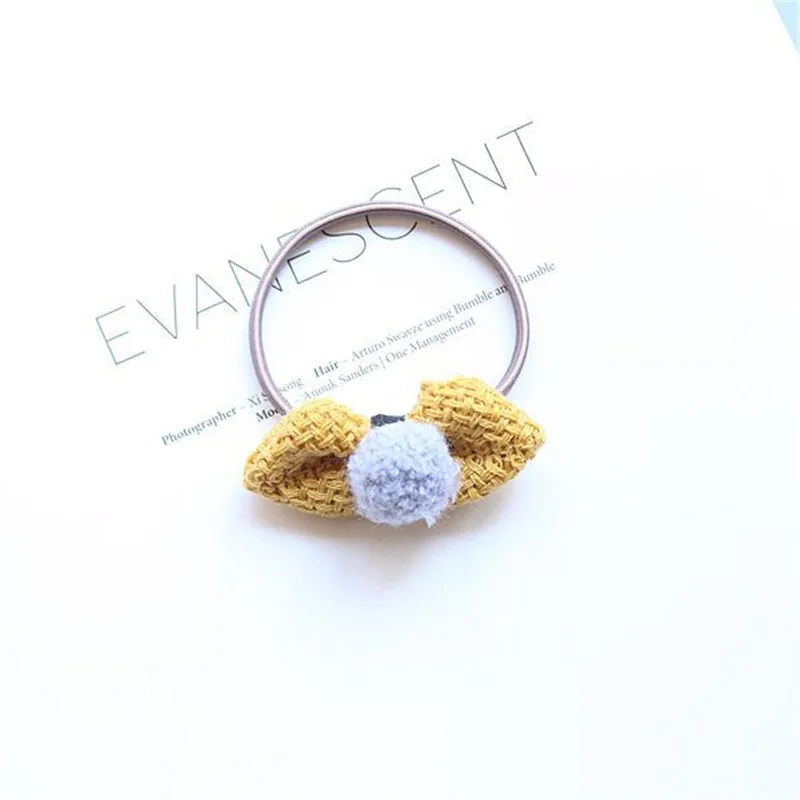 Hair Rope 1 10 шт./лот, новые детские шпильки бант, заколки для волос, заколки для волос, аксессуары для девочек, детские заколки для волос, головной убор - Цвет: Hair Rope 1