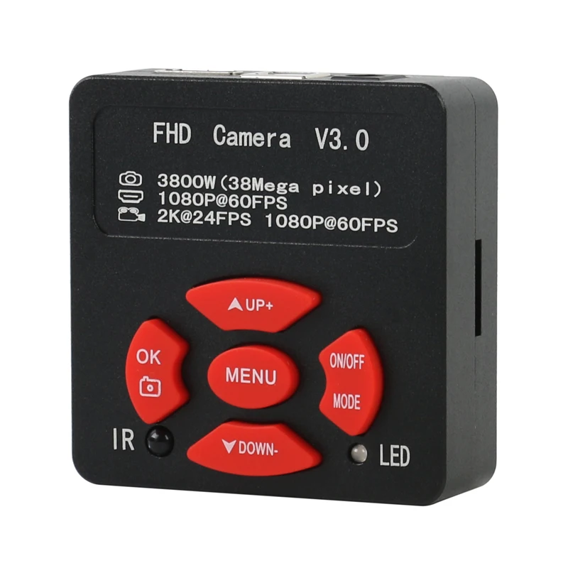 38MP 1080P 2K USB HDMI цифровое увеличительное стекло электронный микроскоп видео микроскоп камера с креплением для пайки печатных плат