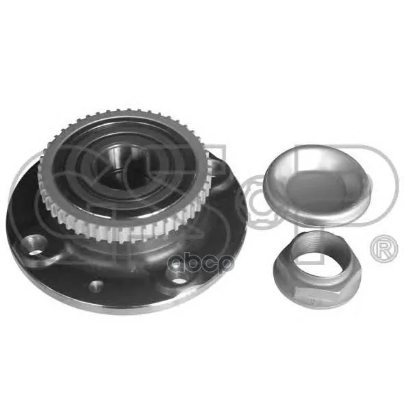 Ступица С Подшипником Citroen Xantia/Peugeot 406 95-04 Зад. Abs Gsp 9232007k GSP арт. 9232007K