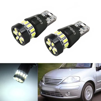 

2X T10 LED W5W Samsung Car LED Auto Lamp Light Bulbs For Citroen C4 C5 C3 Grand Picasso Berlingo Xsara Saxo C1 C2 ds3