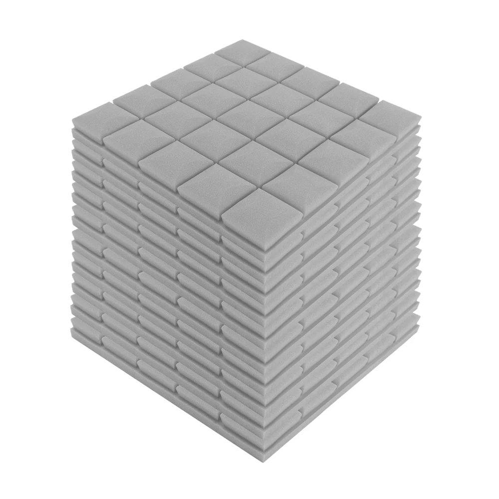 6 Colors 500x500x50mm Soundproofing Foam Acoustic Sound Treatment Studio Room Absorption Tiles Polyurethane foam | Обустройство дома