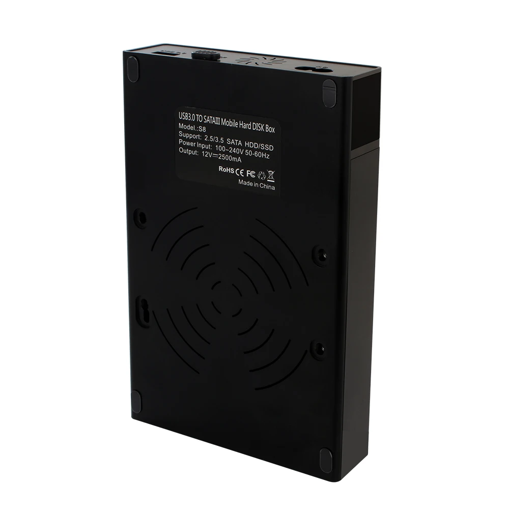 H1111Z HDD чехол 3,5 2,5 SATA для USB 3,0 адаптер внешний жесткий диск Корпус ридер для SSD диск коробка-чехол на HDD HD 3,5 HDD Чехол