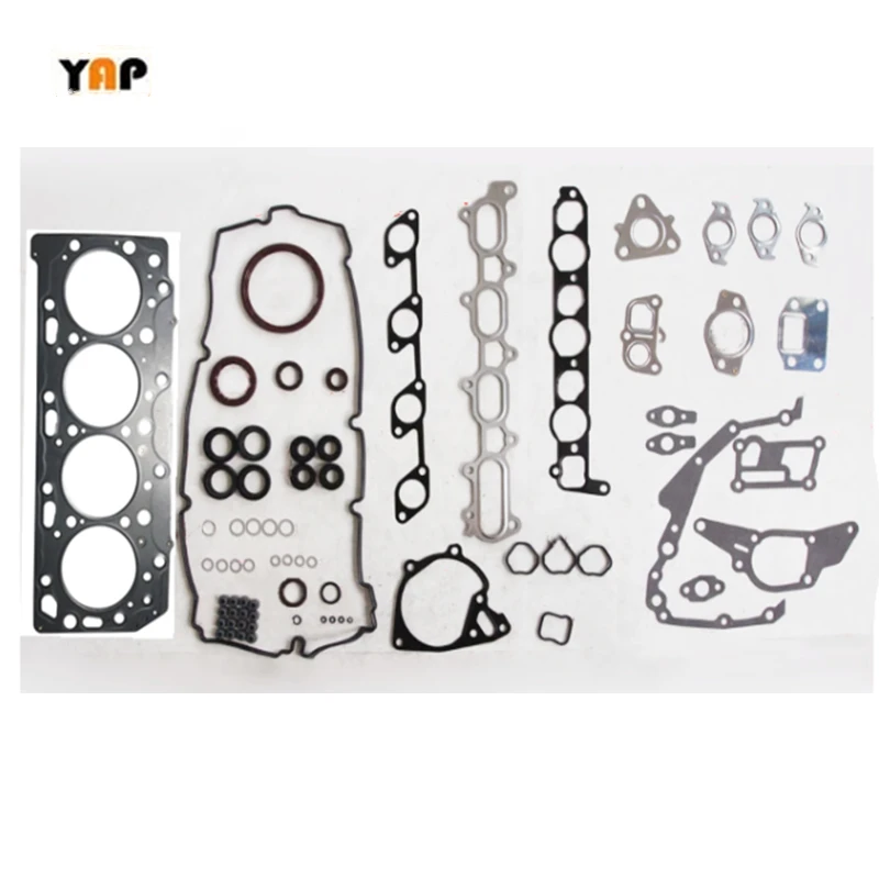 

4D56T 4D56U Overhaul Gasket Engine Kit FOR Mitsubishi L200 Pajero Shogun 2.5 LTR L4 16V Diesel 1000A407 1996-2012