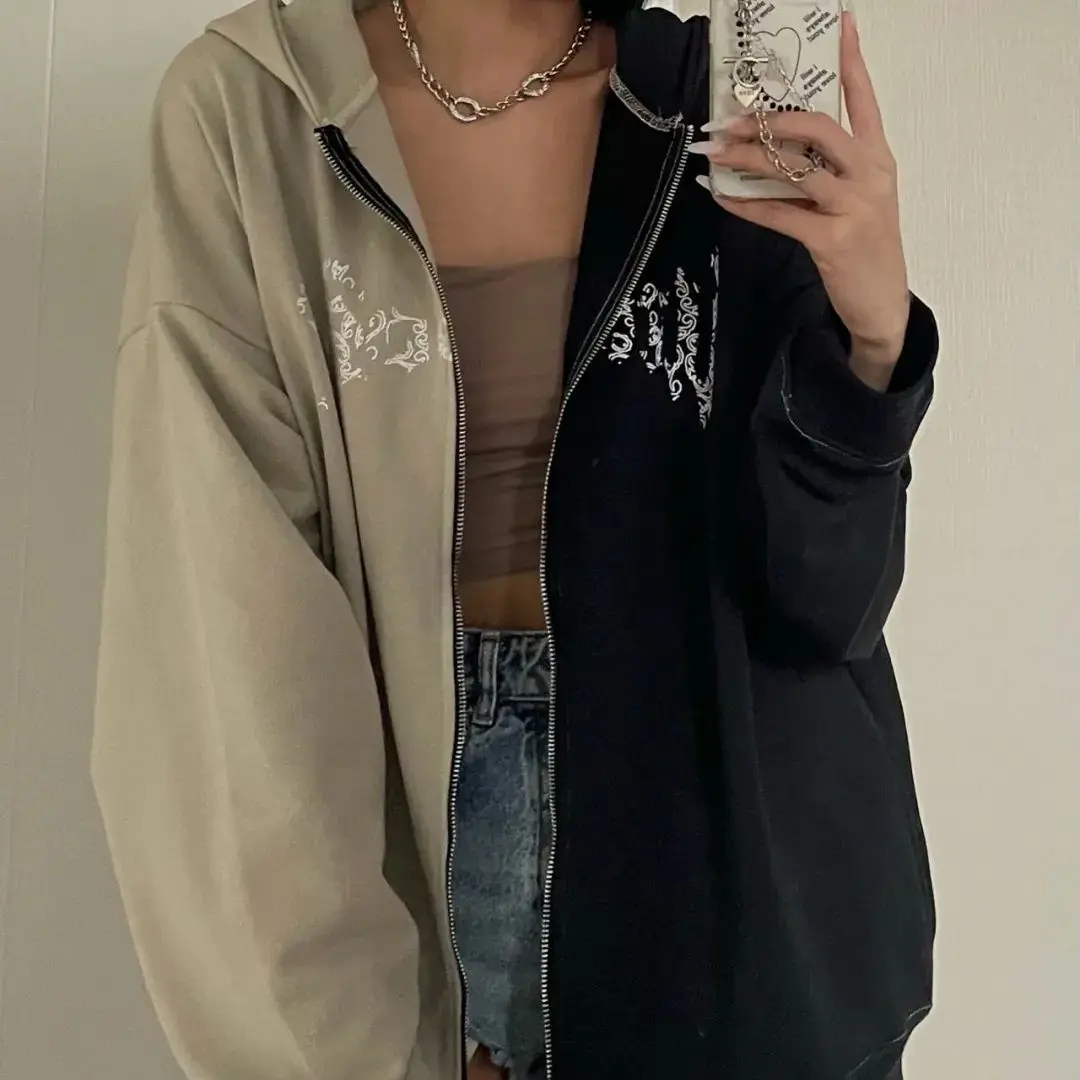 Новинка 2021 женские худи с длинным рукавом толстовки на молнии женское хлопковое