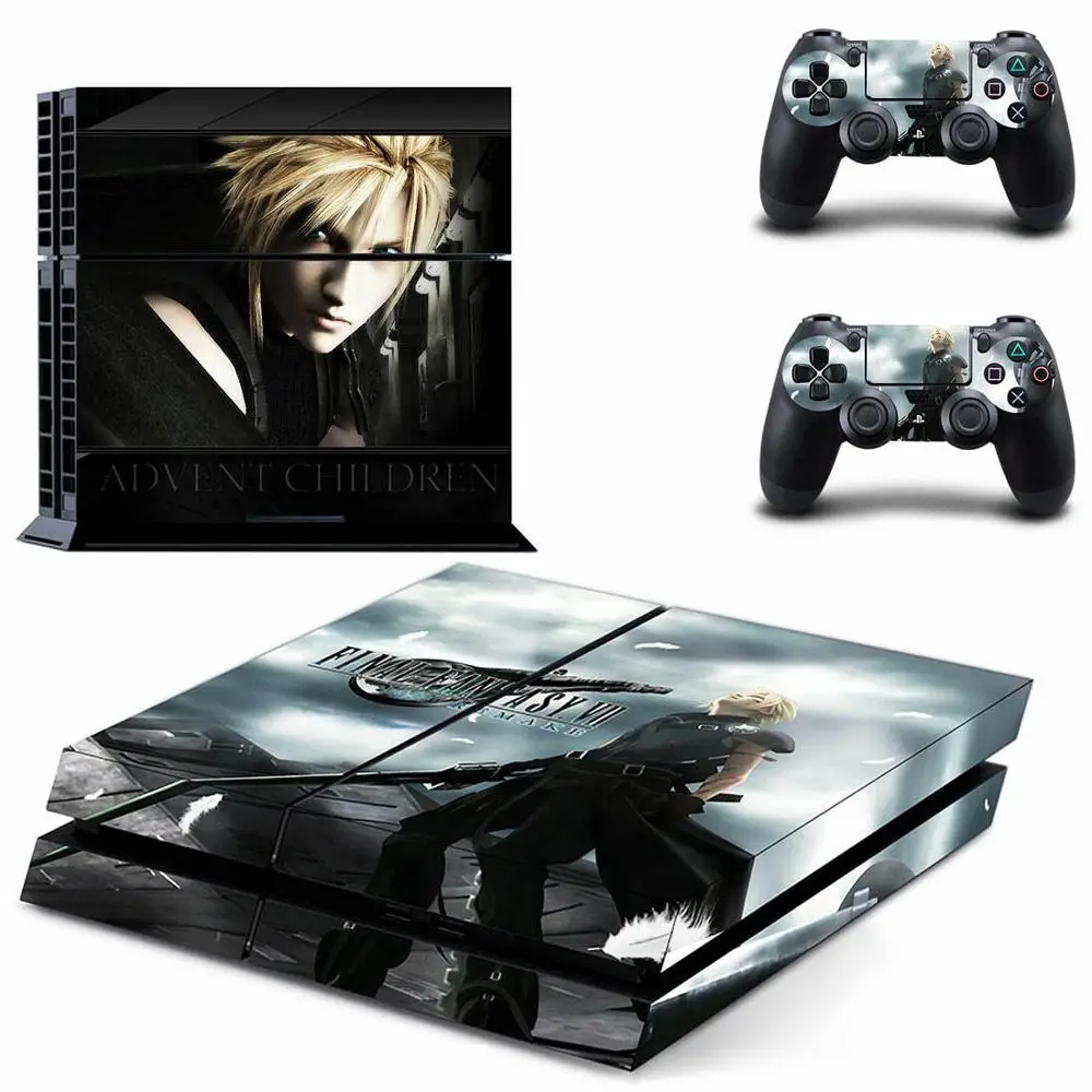Наклейка s последняя фантазия VII наклейка для PS4 PS 4 виниловые наклейки игровая