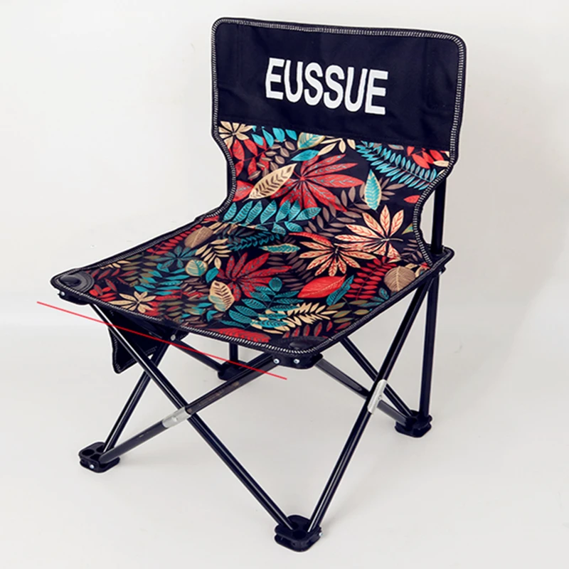

Outdoor folding chairs fishing stool backrest art student portable sketch camping table chair queuing artifact