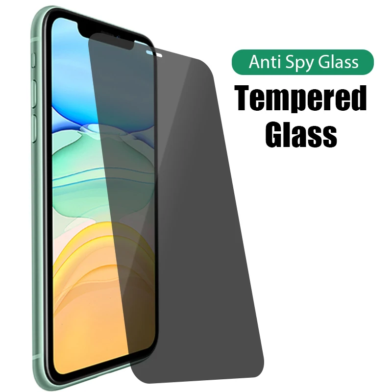 9H Spy Privacy Gehard Glas Voor Iphone 12 11 Pro Xs Max Xr Anti Peep