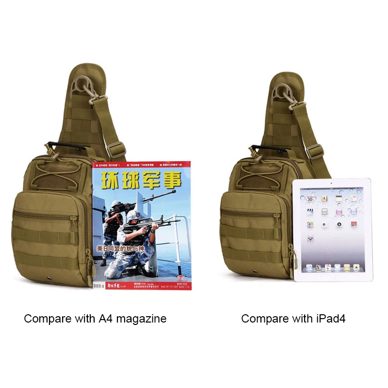 Протектор Плюс нейлоновая сумка через плечо Водонепроницаемый Военный