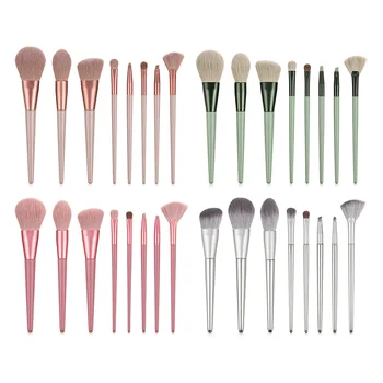 

8pcs Pro Makeup Brushes Set Eye Shadow Blush Foundation Eyebrow Cosmetic