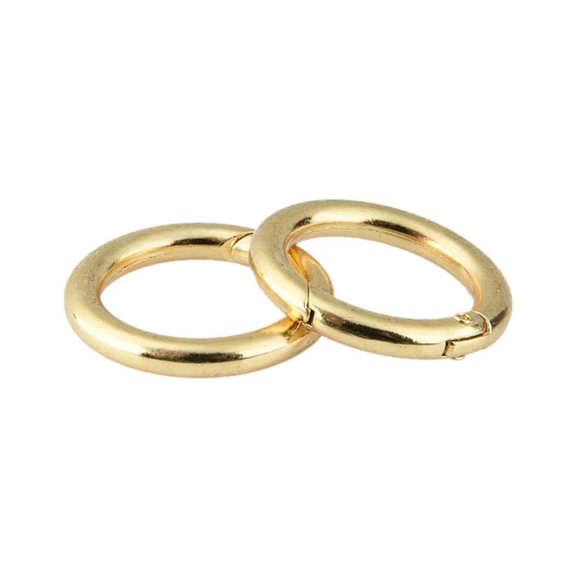 5 шт. металлического сплава круглое кольцо Весна уплотнительное открывающийся