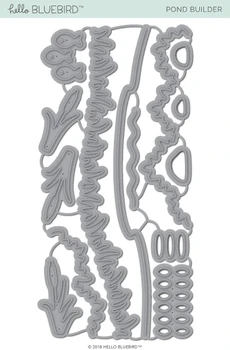 

Pond Builder Die Metal Cutting Dies Scrapbooking background craft Card Making Embossing Rectangular Pattern