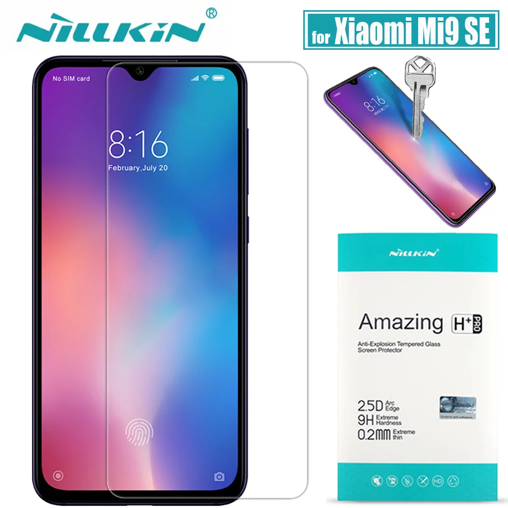 Xiaomi Mi 9 SE стекло протектор экрана NILLKIN 9H жесткое безопасное прозрачное стекло на для Xiaomi Mi 9 SE защитное стекло закаленная пленка