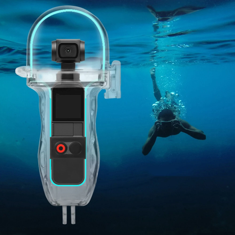 Подводная камера для дайвинга DJI OSMO Карманный чехол для дайвинга 60 метров чехол для дайвинга защитный корпус водонепроницаемый корпус для OSMO Карманный
