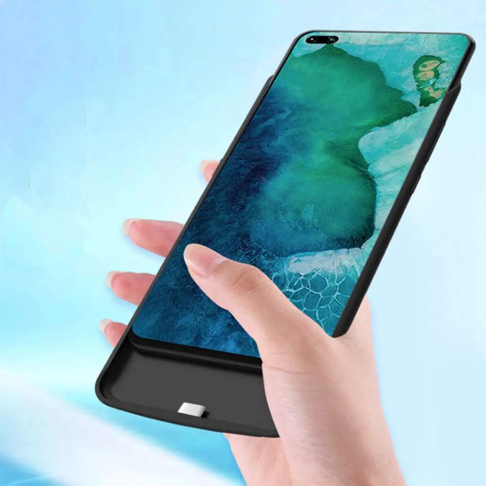 6800 мА/ч для huawei V30 V30 Pro Nova 6 Чехол для батареи, подставка для смартфона, чехол для зарядного устройства, внешний аккумулятор, чехол для батареи