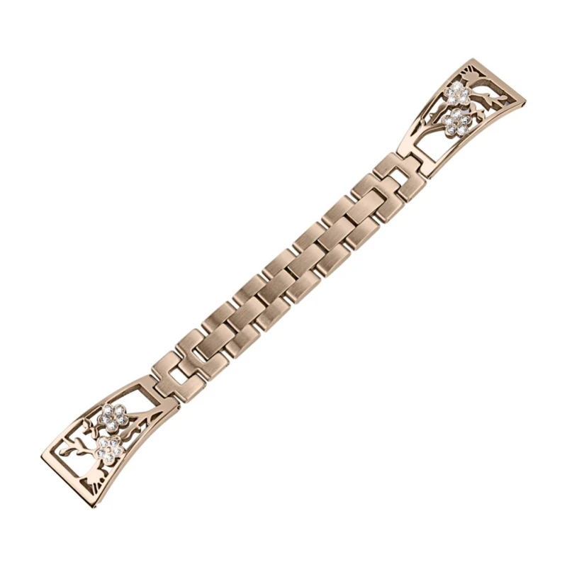 Ремешок для часов со стразами декоративный браслет из цинкового сплава ремешок для наручных часов Замена для Fitbit Versa/Versa Lite
