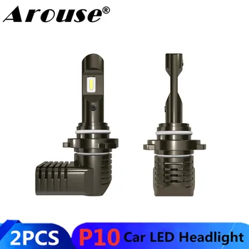 

AROUSE 2pcs 50W 8000LM CSP 9006 HB3 H7 H8 H11 LED Headlight Bulbs 6000K H4 Hi lo Beam Auto Headlamp Led Car Light Fog Lights 12V