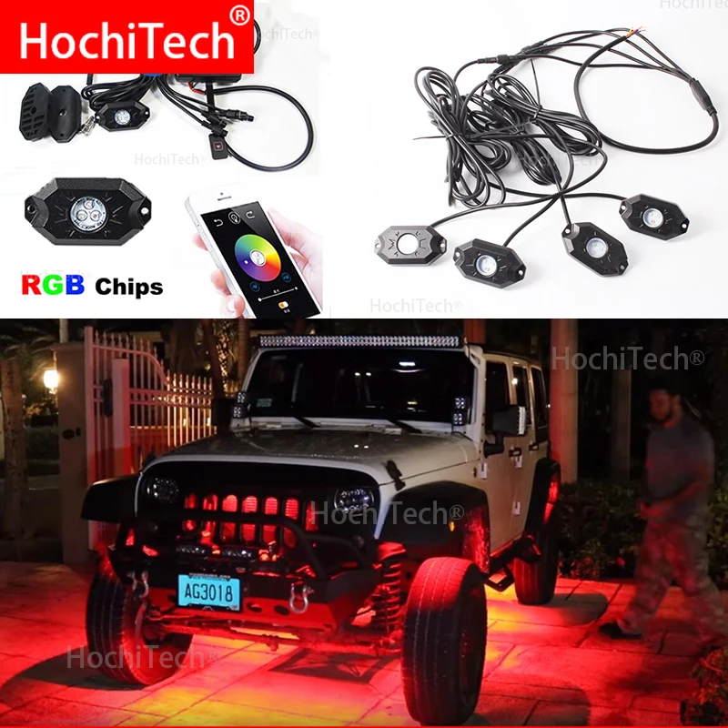 RGB светодиодные горные фонари Bluetooth управление многоцветный неоновый светодиодный фонарь комплект для Ford Tourneo пользовательский светодиодный Автомобильный свет