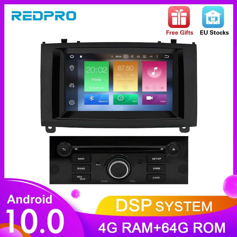 Автомобильный мультимедийный плеер стерео система на Android 10 0 с 7 &quotэкраном GPS Wi Fi