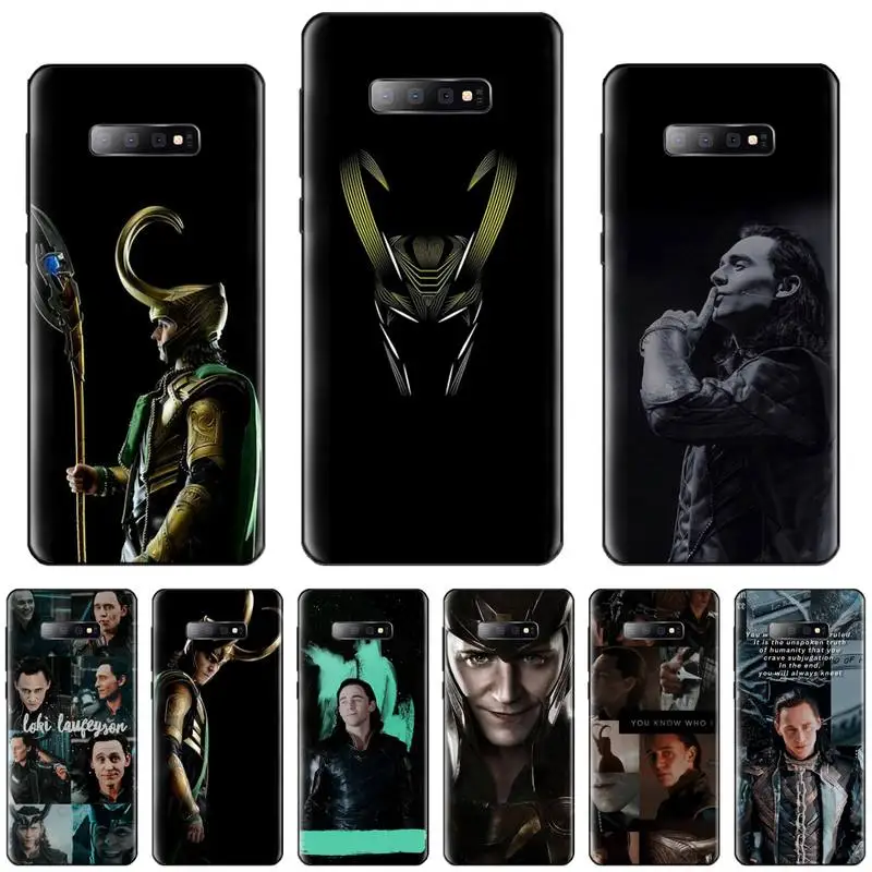 Мягкий силиконовый чехол для телефона из ТПУ Loki Transformer Magic God of lies Samsung S6 S7 edge S8 S9 S10 e