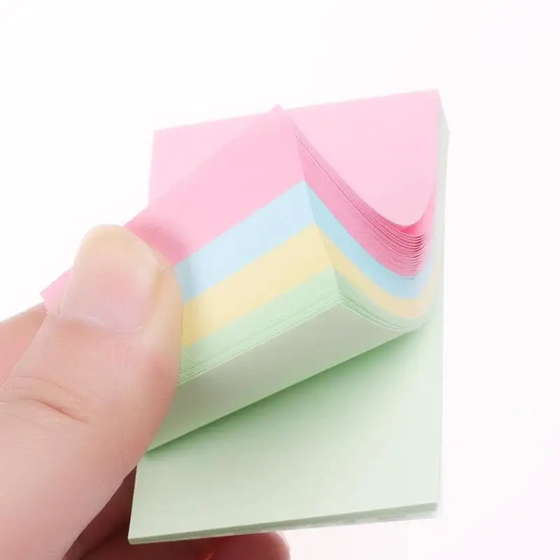 

Simple Sticky Notes Self-Adhesive Paper Memo Pads Sheets Sticky Notes Bookmark School Stationery