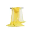 160*50cm Solid color Selling simulation silk chiffon striped scarf wild fashion shawl sunscreen print floral scarf scarves 2
