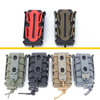 

9MM Tactical Magazine Pouch Hunting Shooting Holster Rifle Mag Pouch Holder Soft Shell Mag Carrier Bag with Belt Clip M