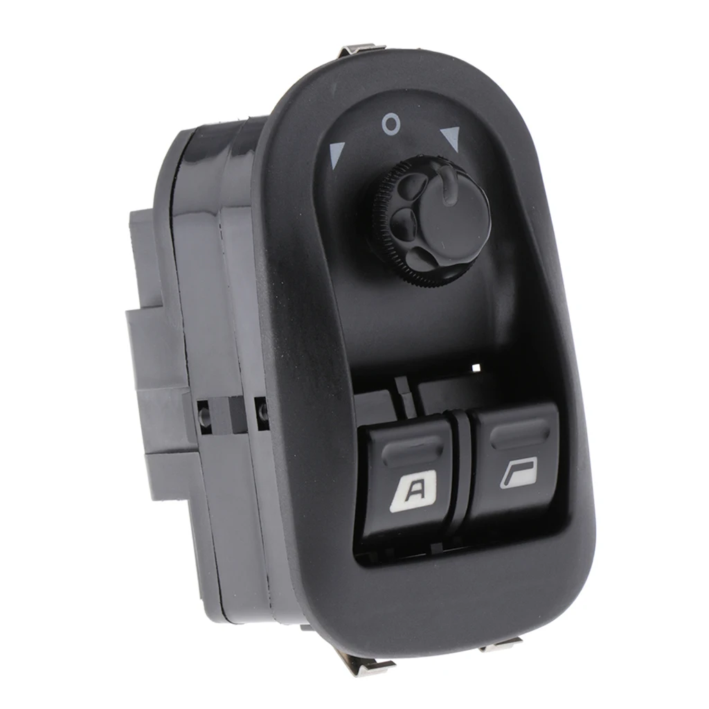 Power Master Window Switch, Front Console Left Comaptible with Peugeot, OEM:6554.WA 6554WA