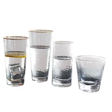 Ins Северная Европа пивное стекло прозрачное молоко капучино латте кофейная чашка оригинальность Пномпень чашка бытовой воды