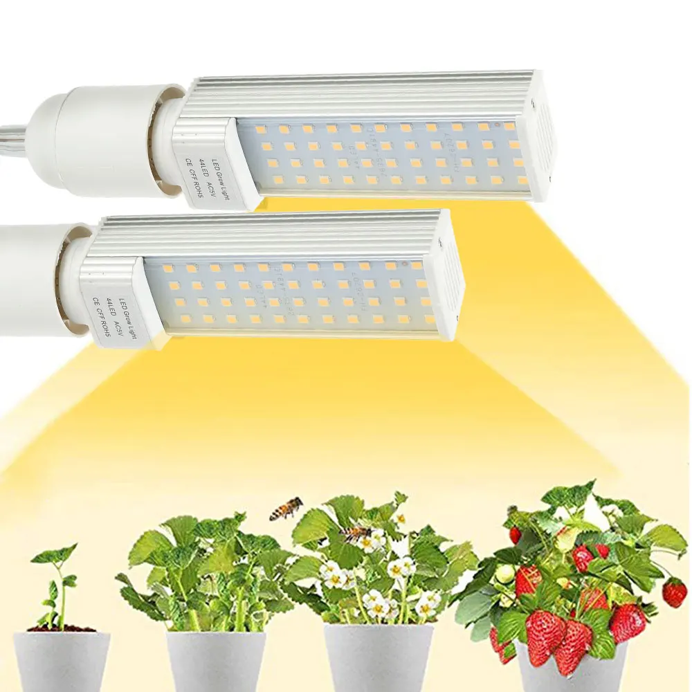Phyto Lamp Full Spectrum LED Grow Light E27 Plant Lamp 45W 88LEDs Dimmable Plants Lamps For Plant Potted Vegetable Flower