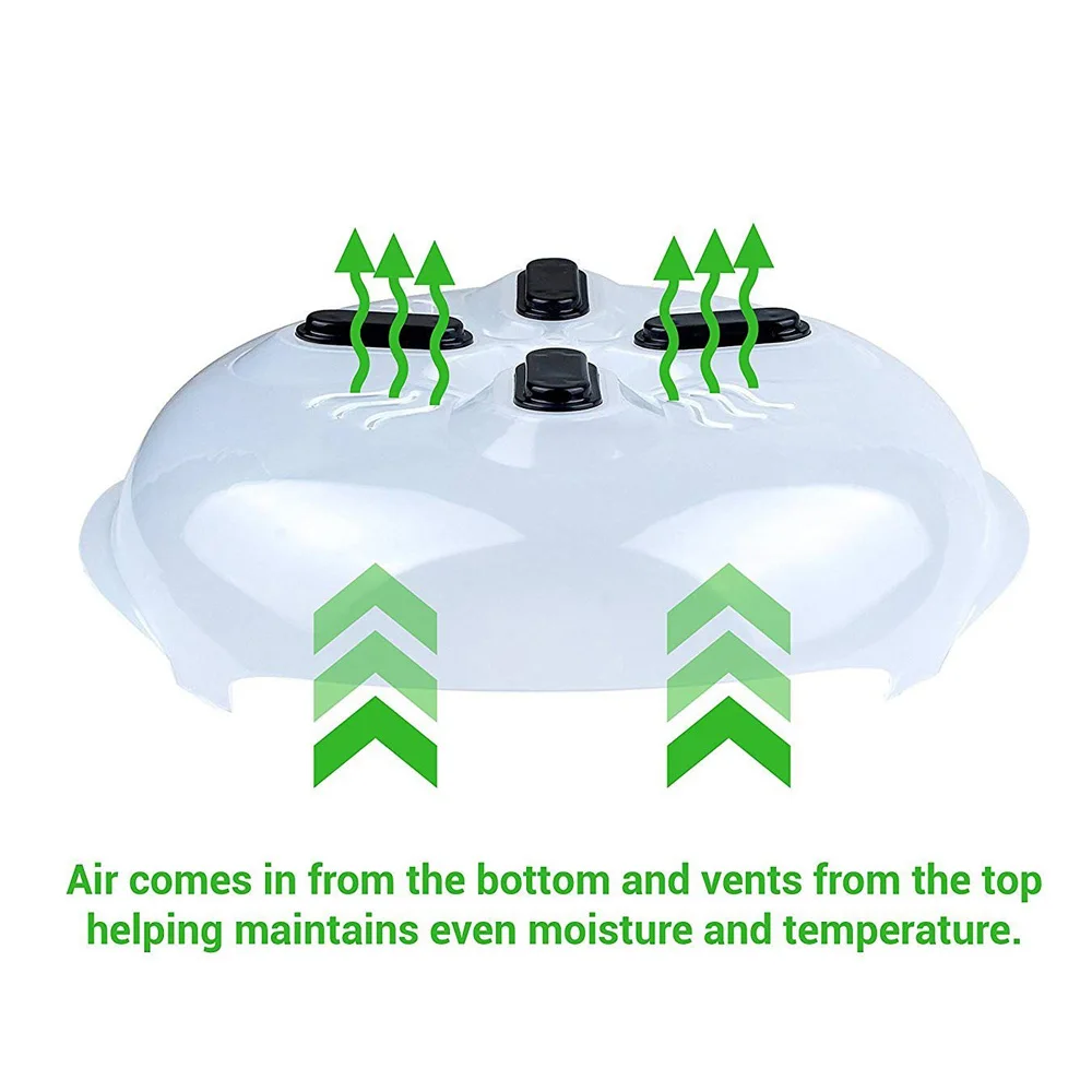 Hover Cover - Magnetic Microwave Splatter Lid With Steam Vents 8 Hover Cover - Magnetic Microwave Splatter Lid With Steam Vents
