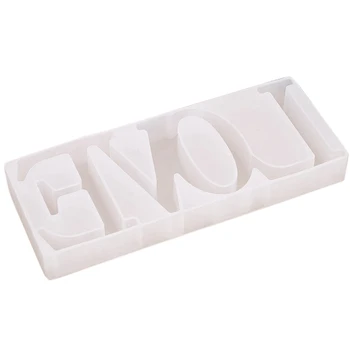 

Love Silicone Molds Resin Word Mold for Epoxy Resin DIY Table Decoration Resin Word Sign Molds Romantic Resin