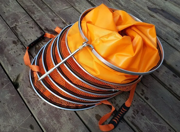 Fish Basket Special Offer Gelatinization Anti Hanging Fish Net Bag Fish String Bag Fish Basket Network Stainless Steel Mesh Fish