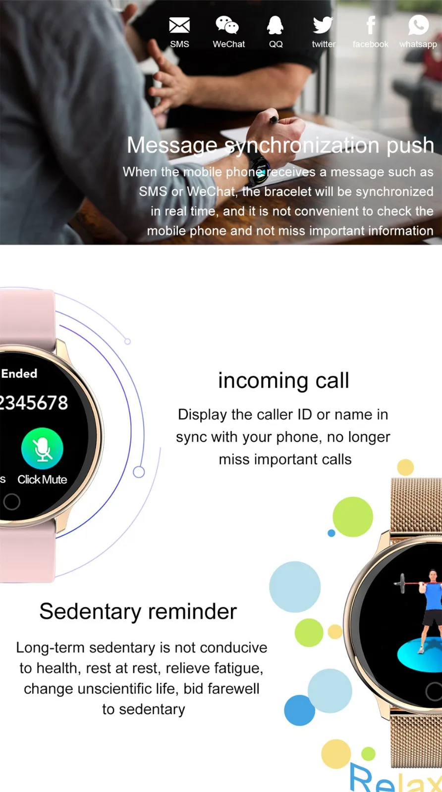 HIPERDEAL R11 IP67 водонепроницаемые Смарт-часы монитор сердечного ритма кровяного давления цветной экран фитнес-трекер монитор сердечного ритма