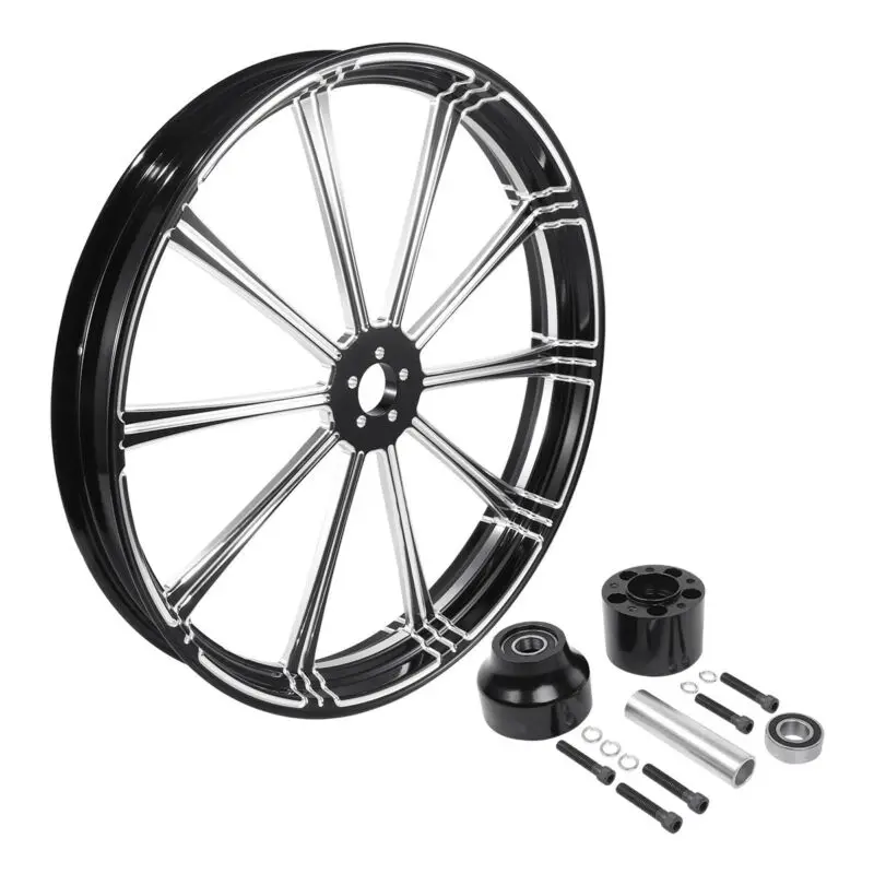 Мотоцикл 2" x 3,5" переднее колесо обод ступицы один диск для Harley Touring Road King 2008-19
