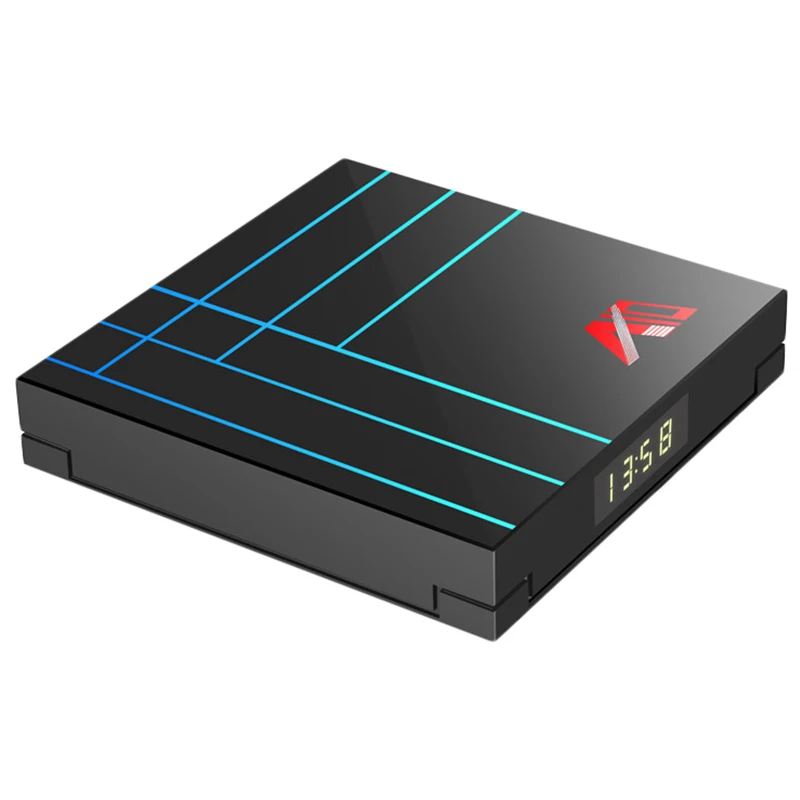 IG-A10 Смарт ТВ приставка Android 9,0 4 Гб ОЗУ 64 Гб ПЗУ RK3318 4K USB3.0 H.265 Google Play телеприставка IP ТВ приставка PK Tx3 Mini X96MINI с европейской вилкой