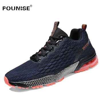 

2020 spring men sport shoes Non-slip light sneakers man Outdoor jogging shoes Breathable man casual shoes tennis plus size 39-46