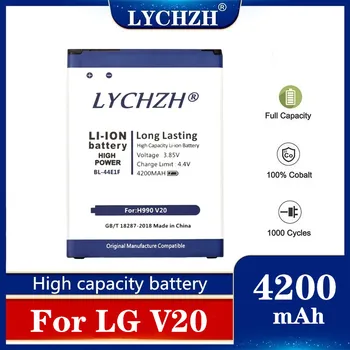 

4200mAh High Capacity BL-44E1F Battery For LG V20 Battery H990 F800 VS995 US996 LS997 H990DS H910 H918 Stylus3 M400DY