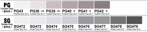 EF102-14colors FINECOLOUR художественные маркеры двуглавый EF100/EF101/EF102 240/160/480 цвета художника эскиз спиртовой основе маркеры для анимационной манги - Цвет: EF102-14colors